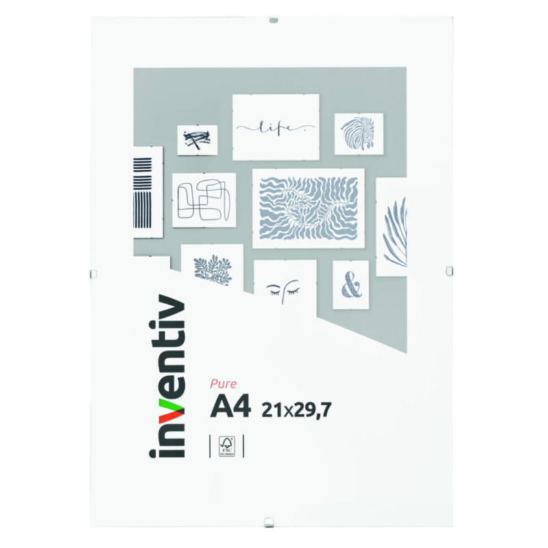 Sous-verre 21 x 29,7 cm INVENTIV