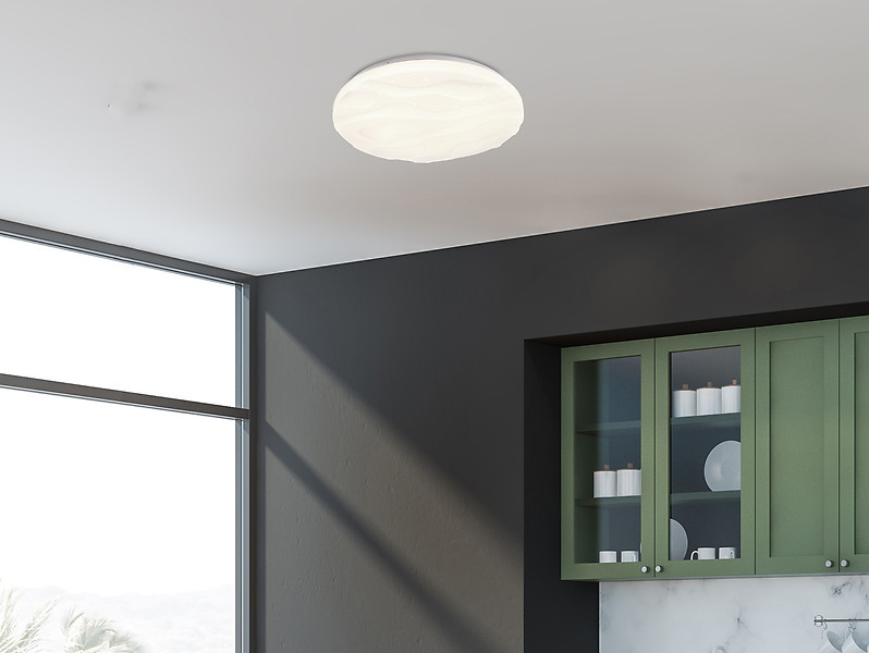 Plafon Nevada Led metalowy biały