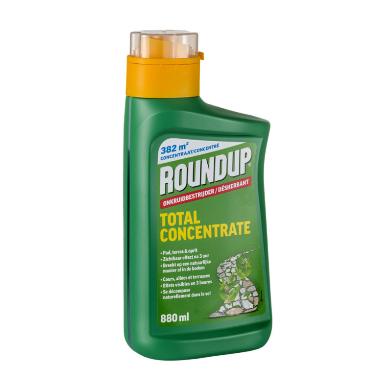 Désherbant et anti-mousse Total Concentrate 0,88 L ROUNDUP