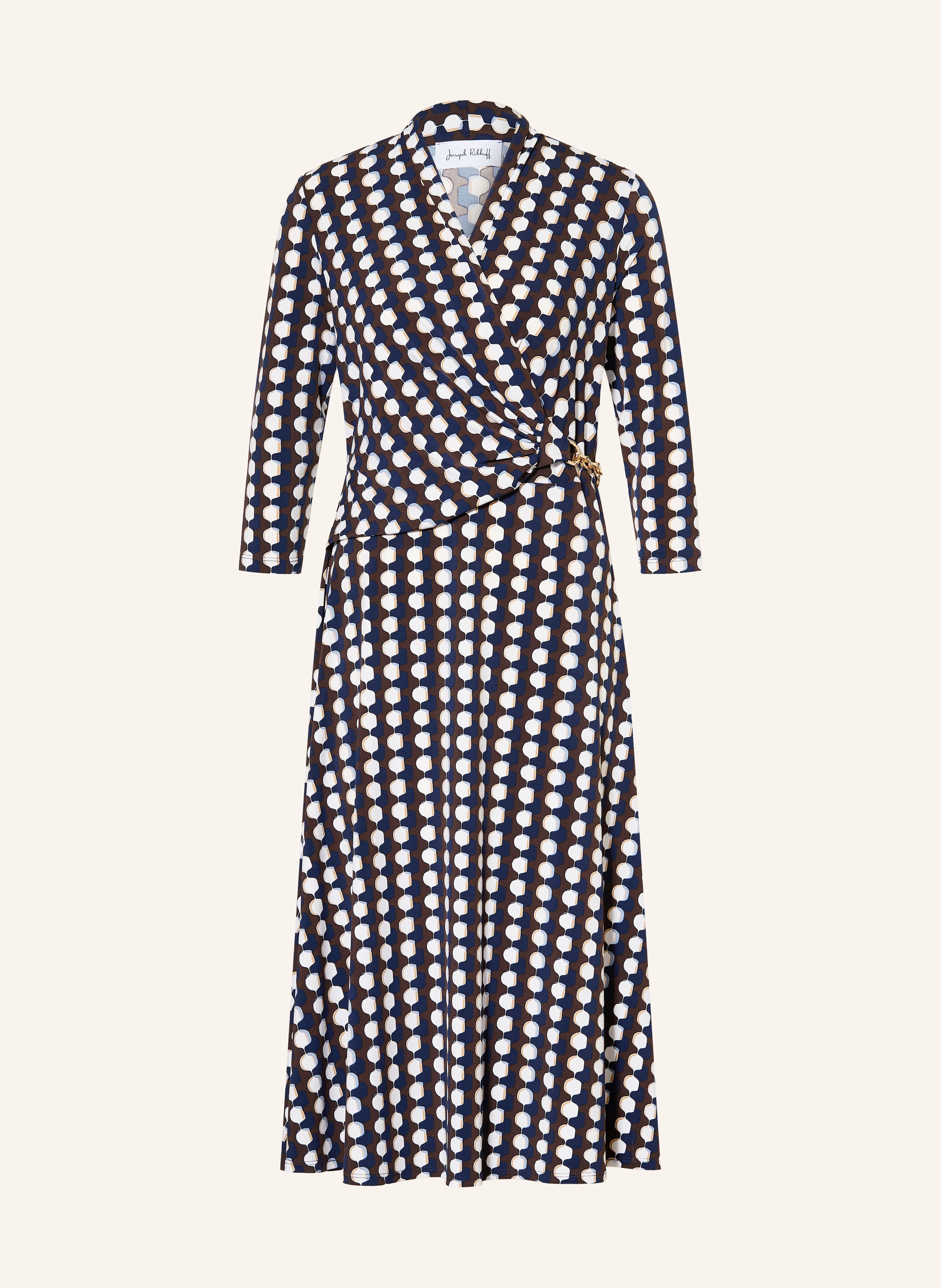 Joseph Ribkoff Jerseykleid in Wickeloptik mit 3/4-Arm