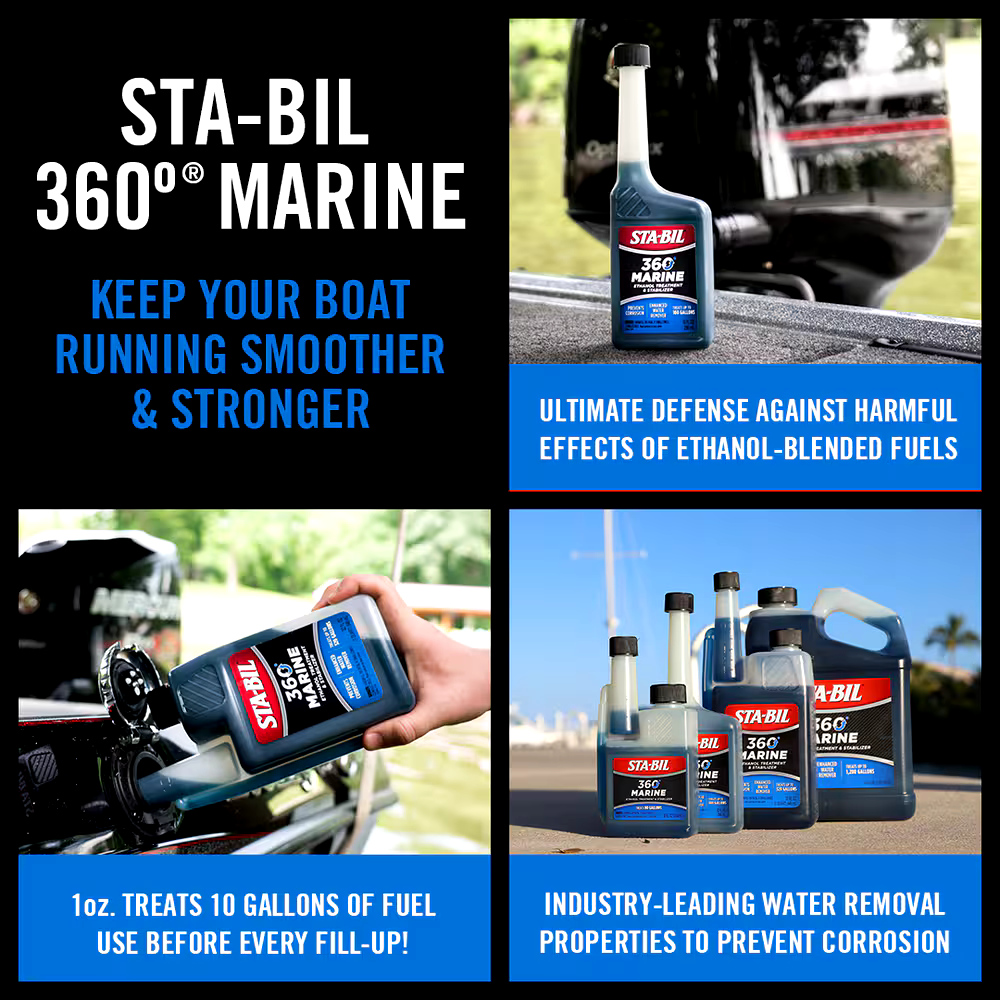 Sta-Bil 22257 360 Marine with Vapor Technology, 236-mL