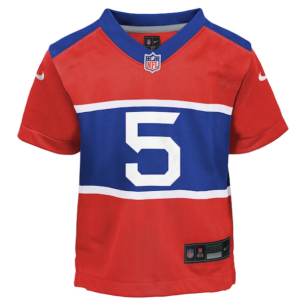 Kayvon Thibodeaux New York Giants Nike Preschool Alternate Player Game Jersey - Century Red