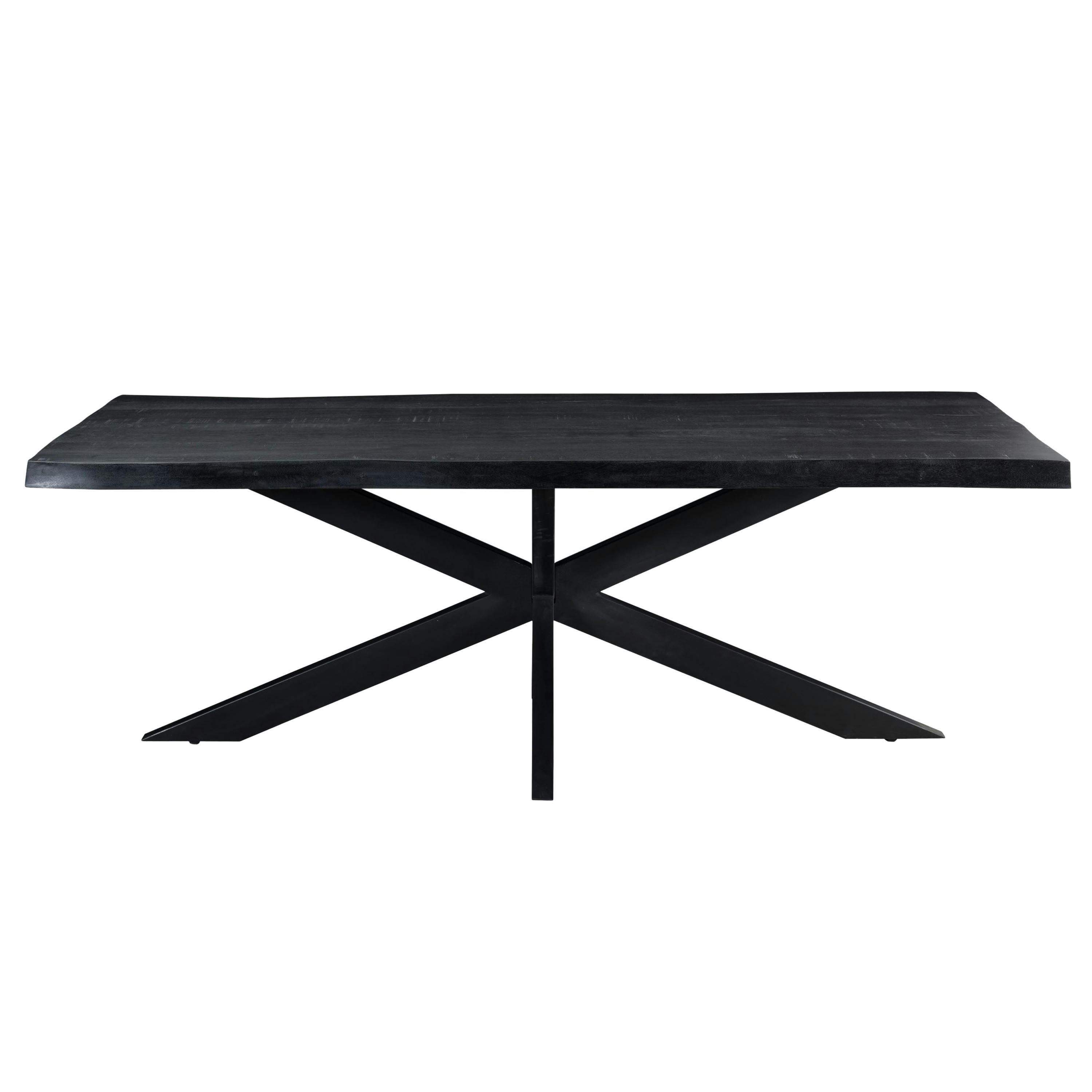 UZES - UZES-Table à manger 8/10 personnes, Spider et Manguier noir "tree top"