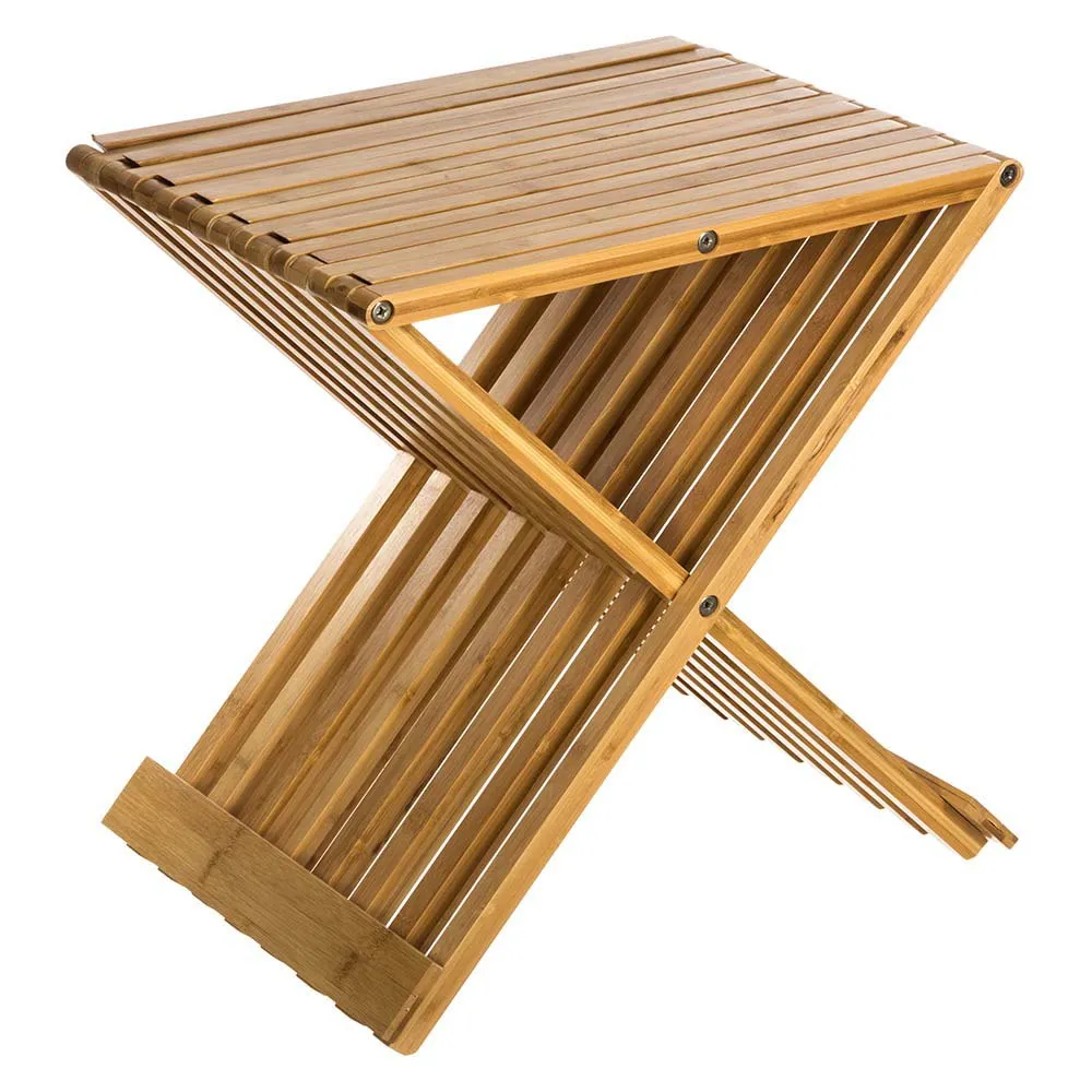 5 five Bamboo Folding Bathroom Chair