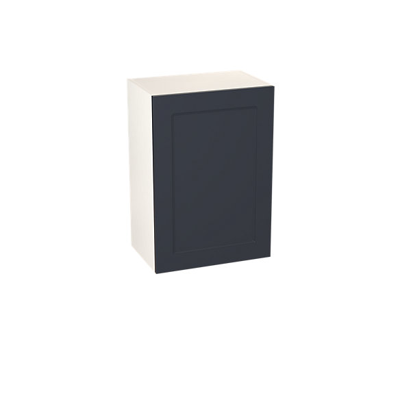 Meuble haut de cuisine avec 1 porte GoodHome Artemisia bleu L. 50 x H. 72 cm