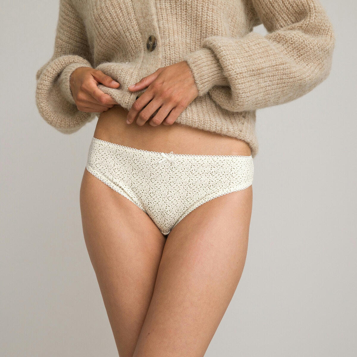 Lot de 5 slips en coton extensible