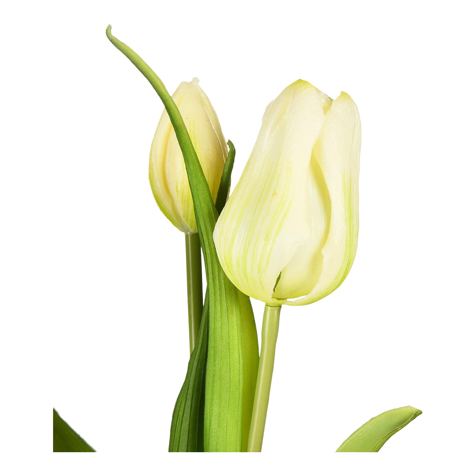 Kunstblumenbund Tulpe Weiß,L 410 mm