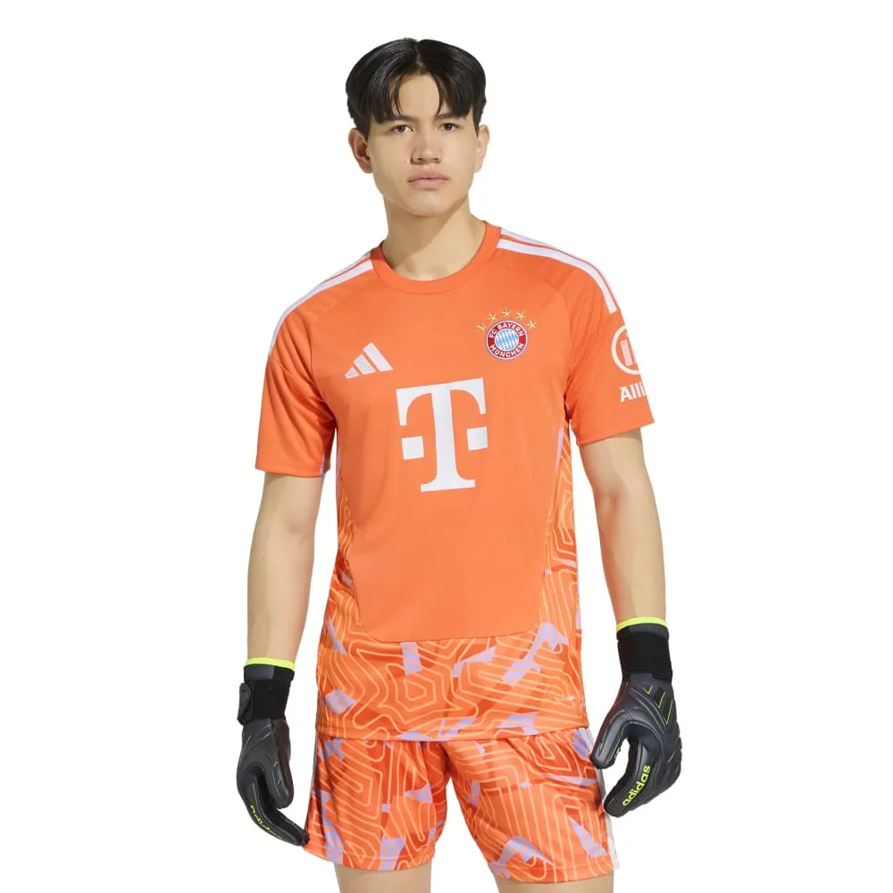 adidas FC Bayern Munich 26/27 goalkeeper home short sleeve T-shirt