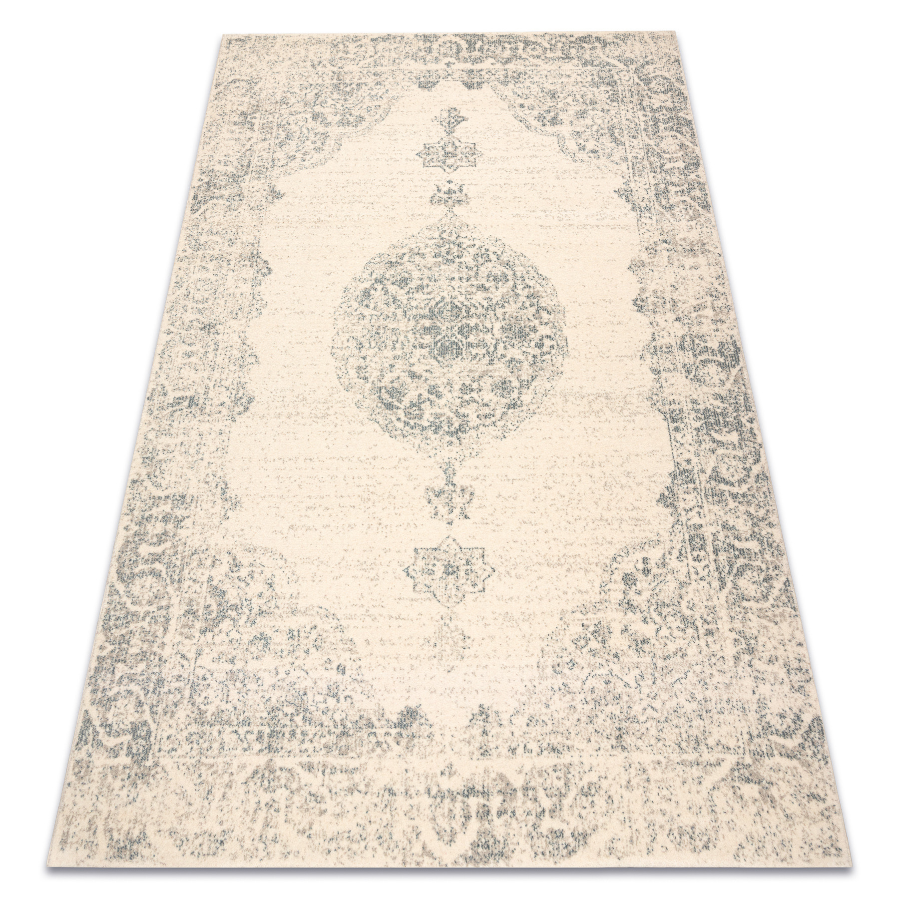 Dywan ABBY 486.24.LA100 wełniany OSTA - Ornament, ramka 120x170 cm