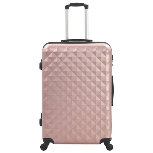 NNEVL Hardcase Trolley Set 3 pcs Rose Gold ABS