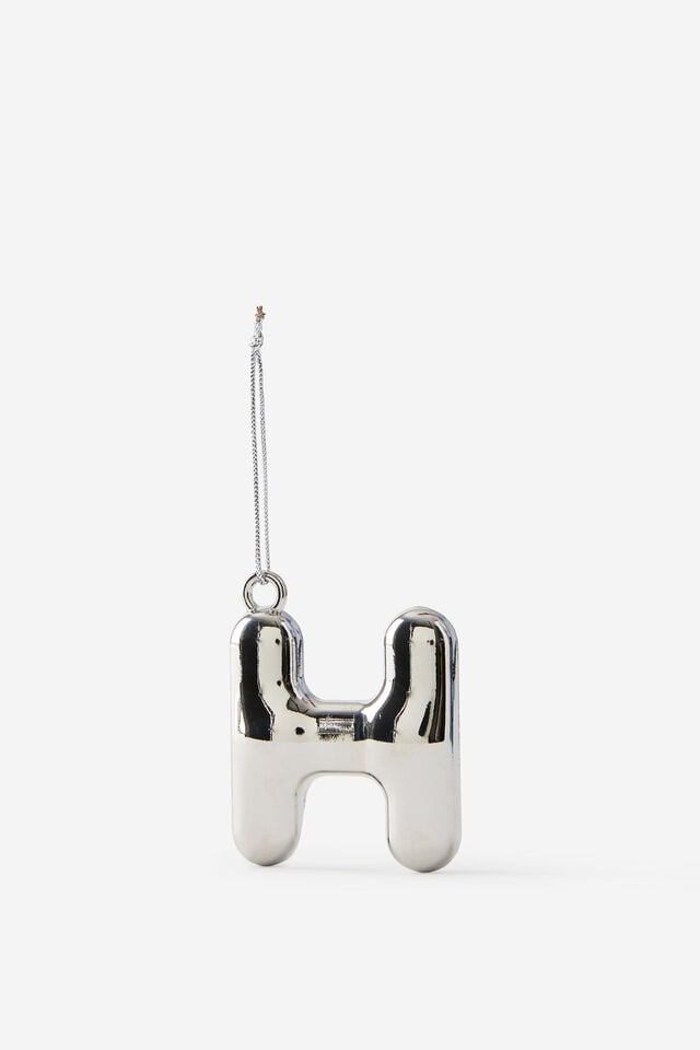 Alphabet Christmas Ornament