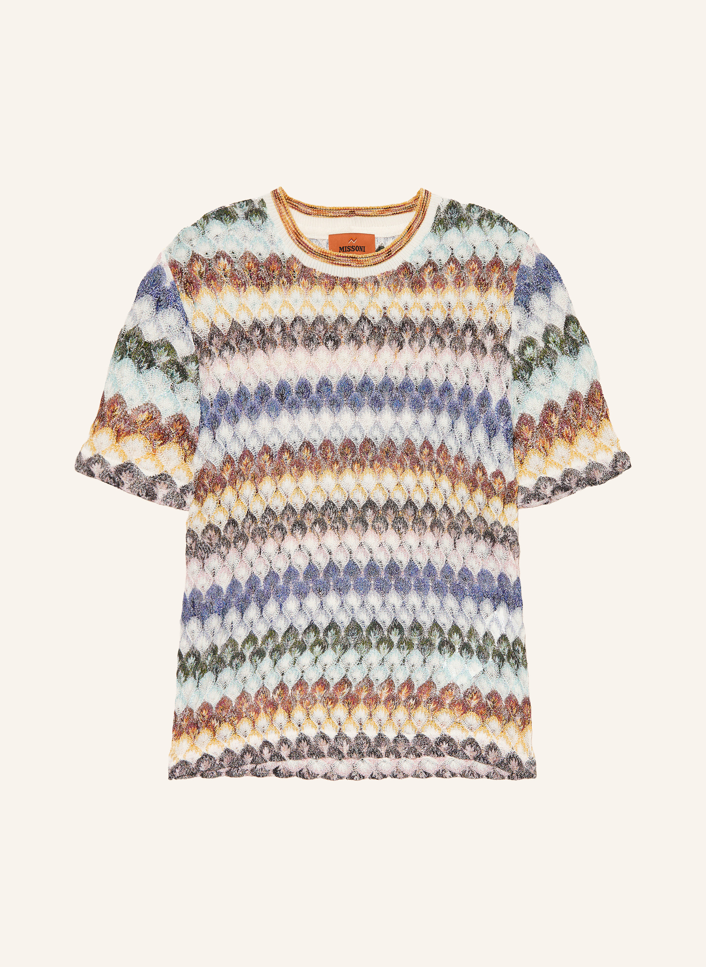 MISSONI Strickshirt mit Glitzergarn