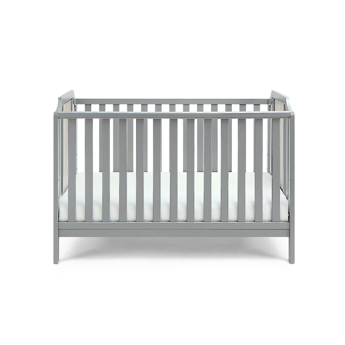 Suite Bebe Brees 3-in-1 Convertible Island Crib Gray/Graystone