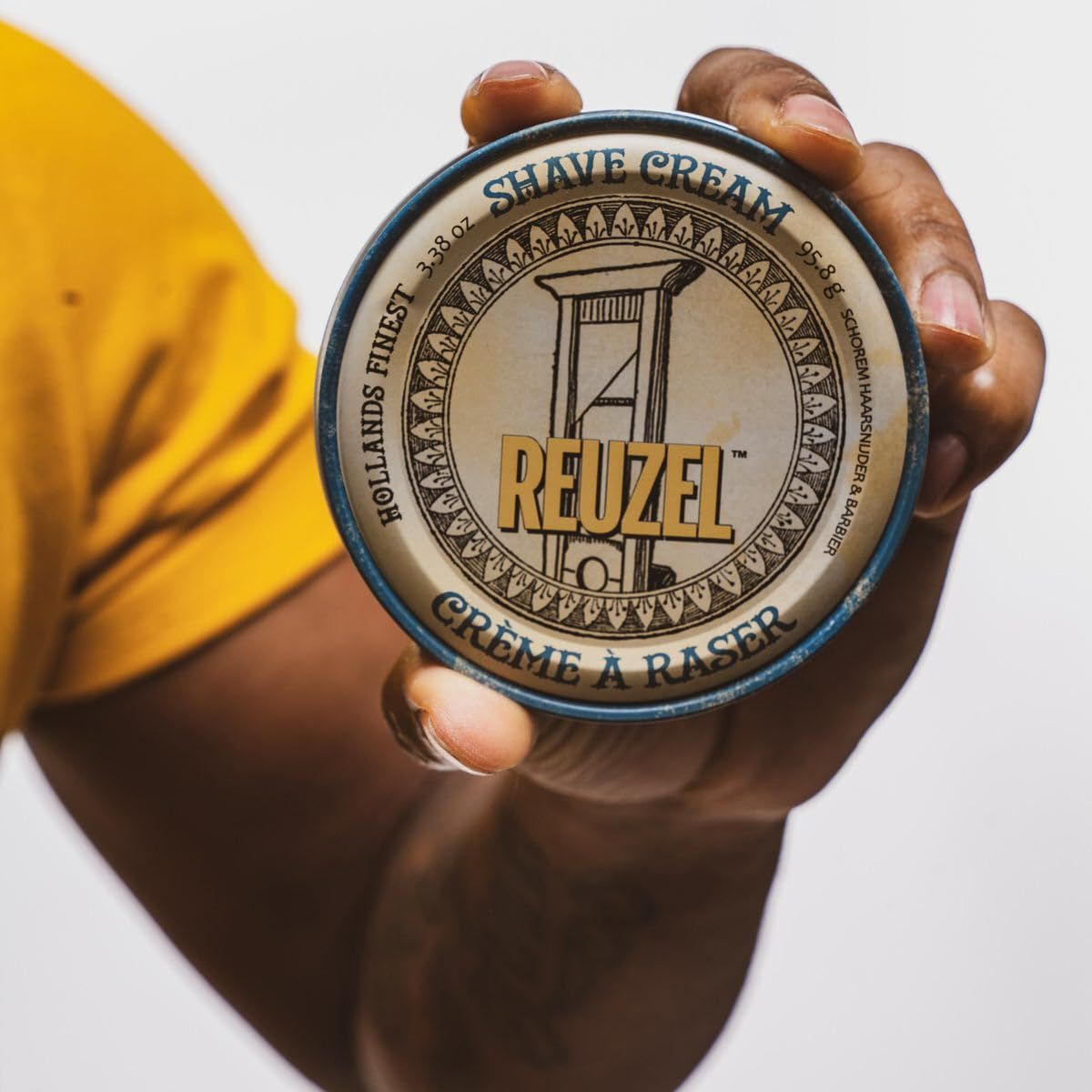 Reuzel Shave Cream - Reduces Cuts and Nicks - Highly Concentrated - 95.8 g