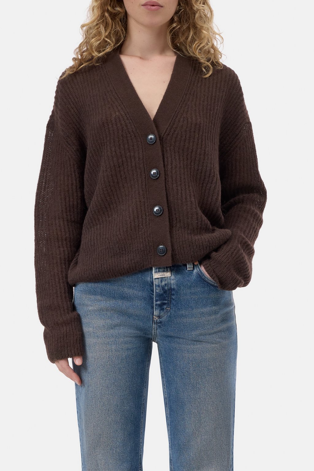 Strickjacke aus Alpaka