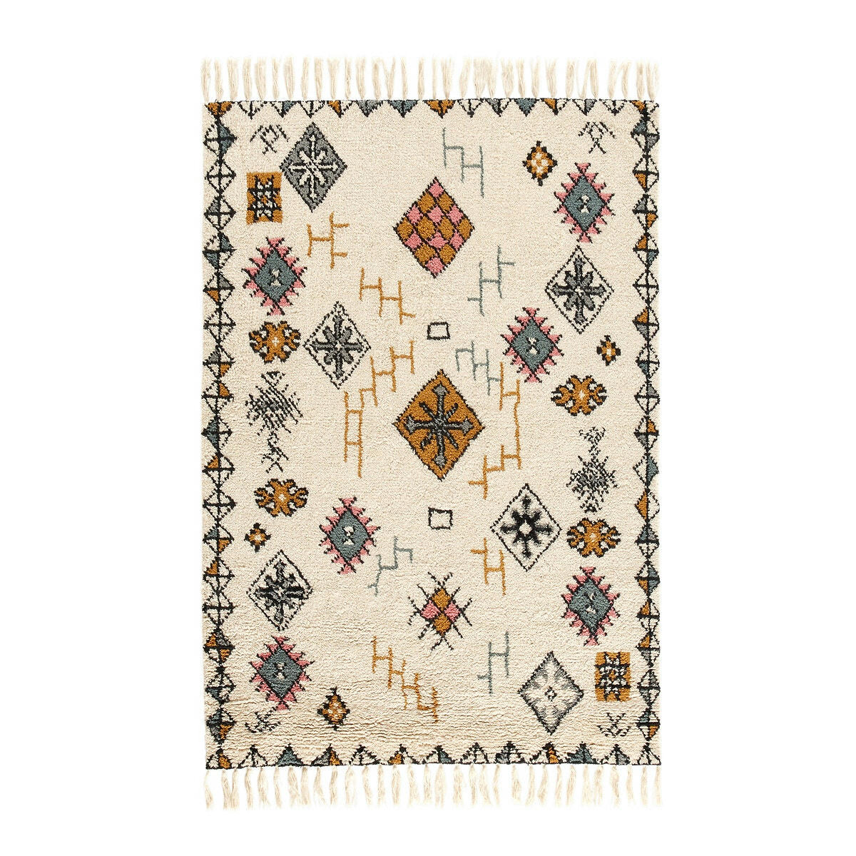 Tapis style berbère en laine, Jalna