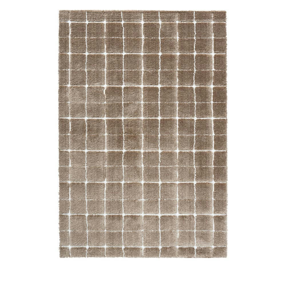 BYRON I - Tapis contemporain brun 160x230 cm