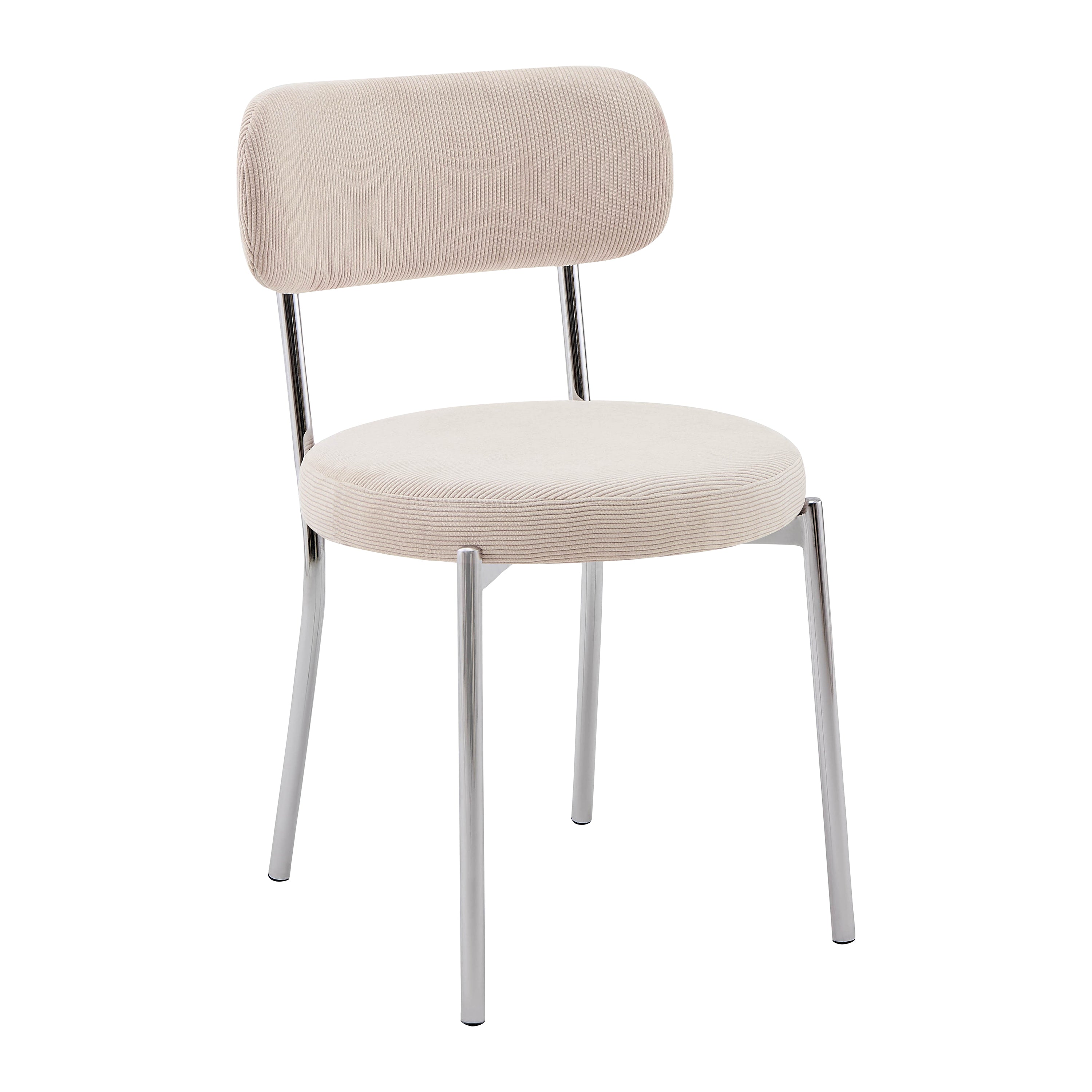 by fonQ Bent Eetkamerstoel - Beige
