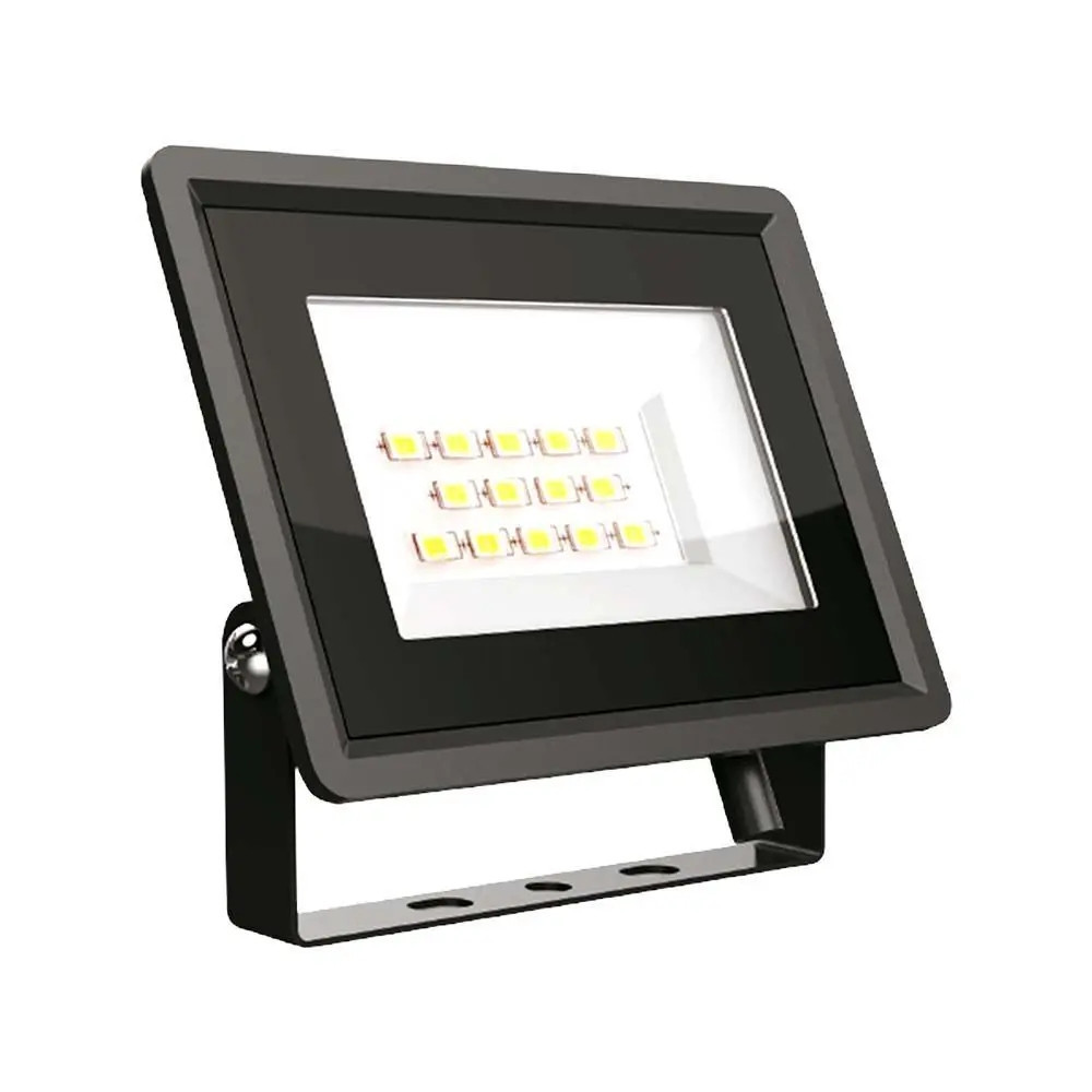Naświetlacz halogen 4914czarny LED 10W 750lm biały zimny IP65 V-TAC