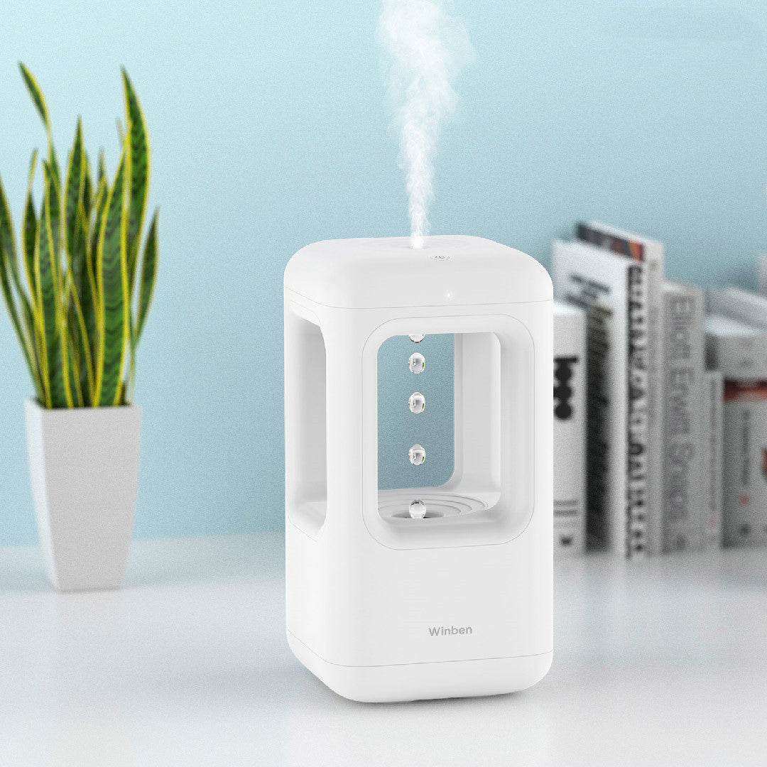 New Air Humidifier Home Quiet Bedroom Anti Gravity Water Humidifier