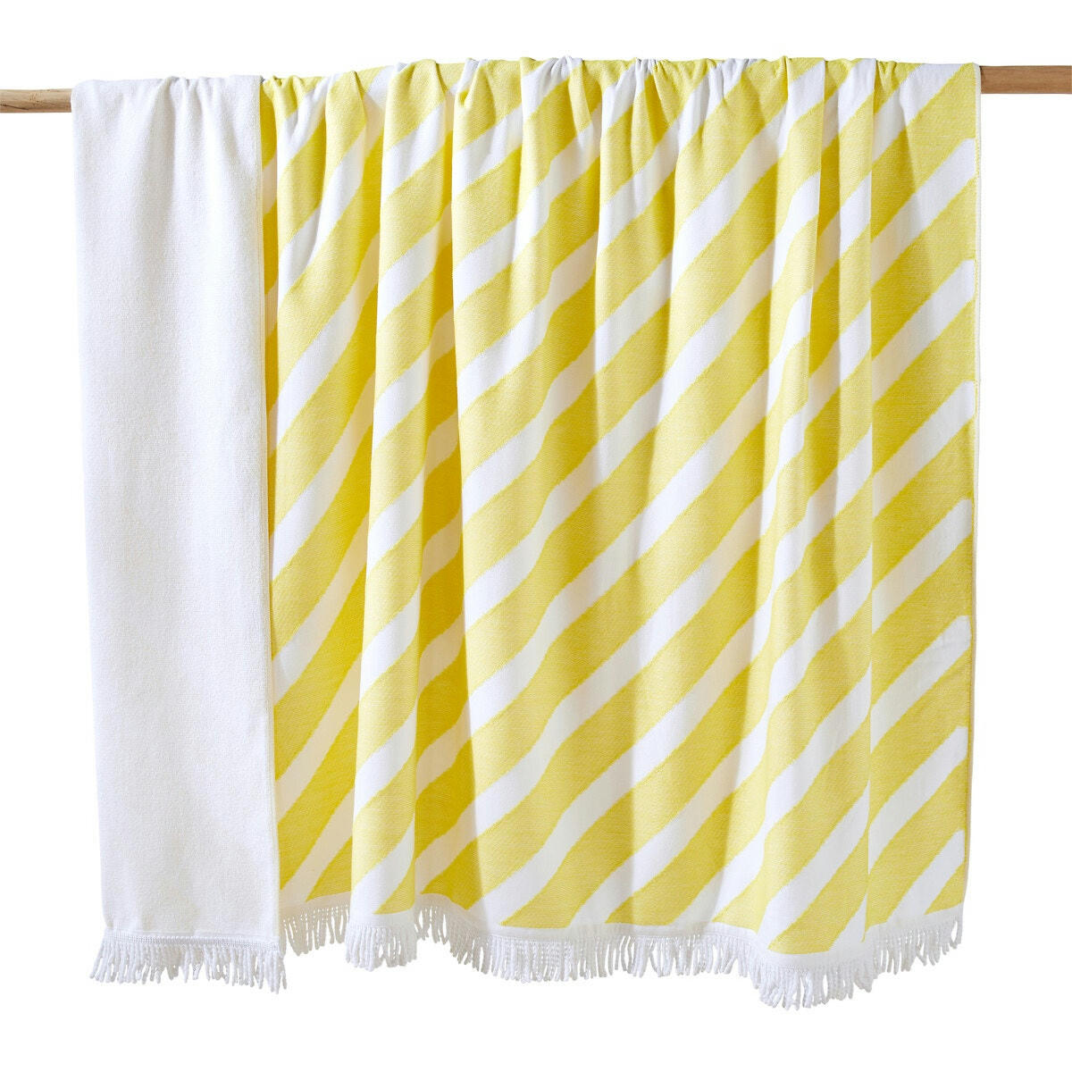 Fouta XXL doublée éponge