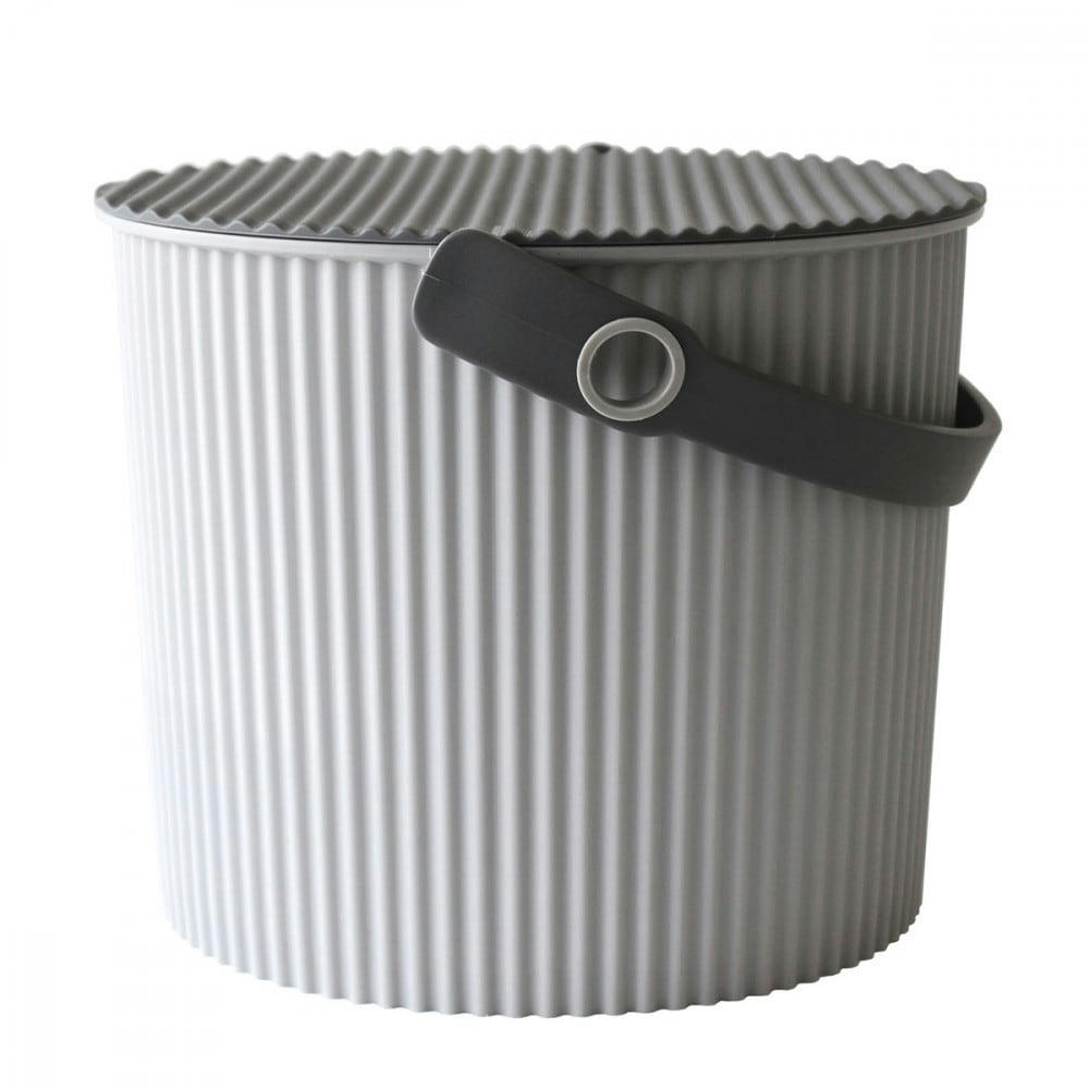 OMNI - Seau de rangement 10 litres gris