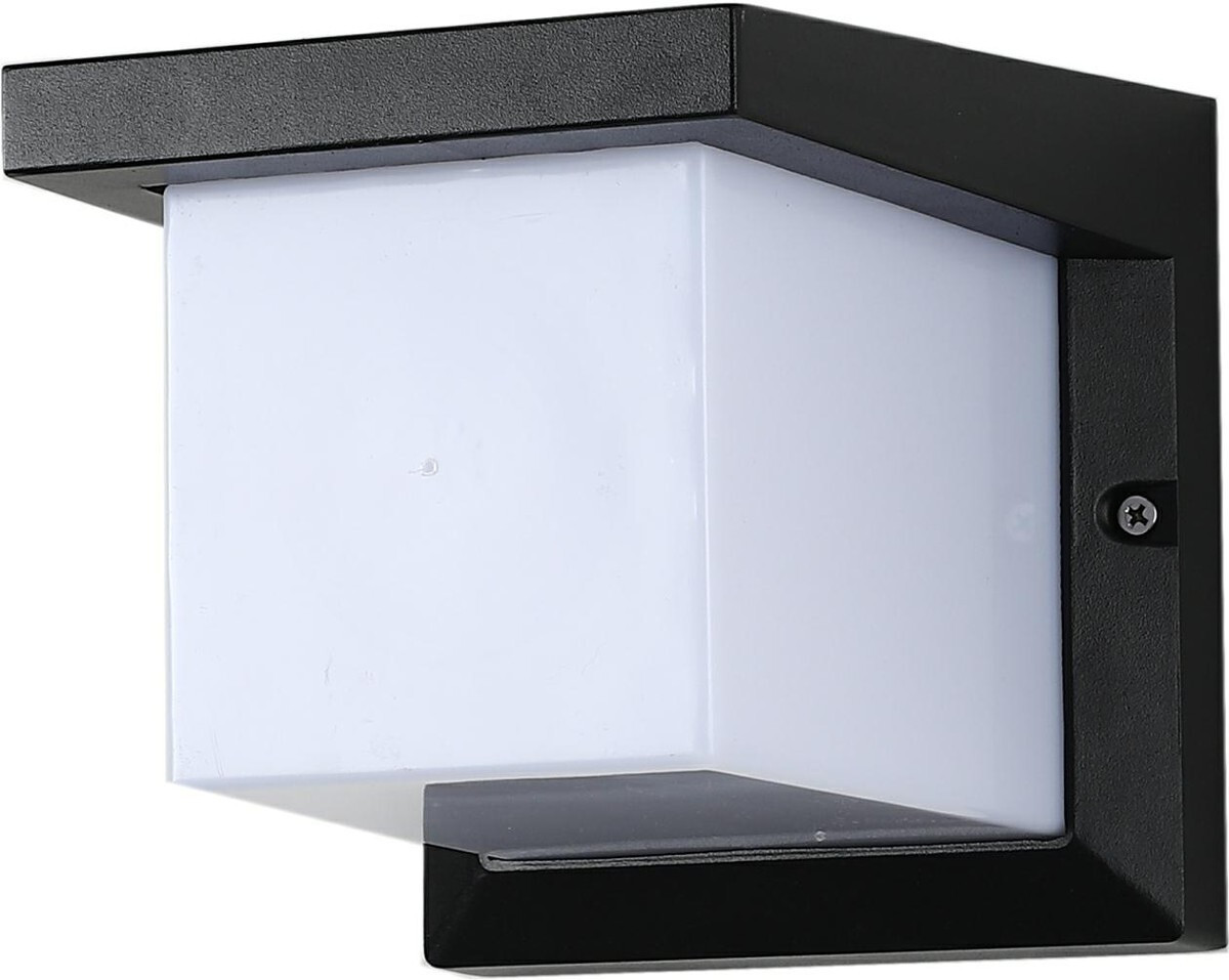 Kinkiet zewnętrznyczarno-biały Taurus 1xE27x30W IP54 IdeaLED