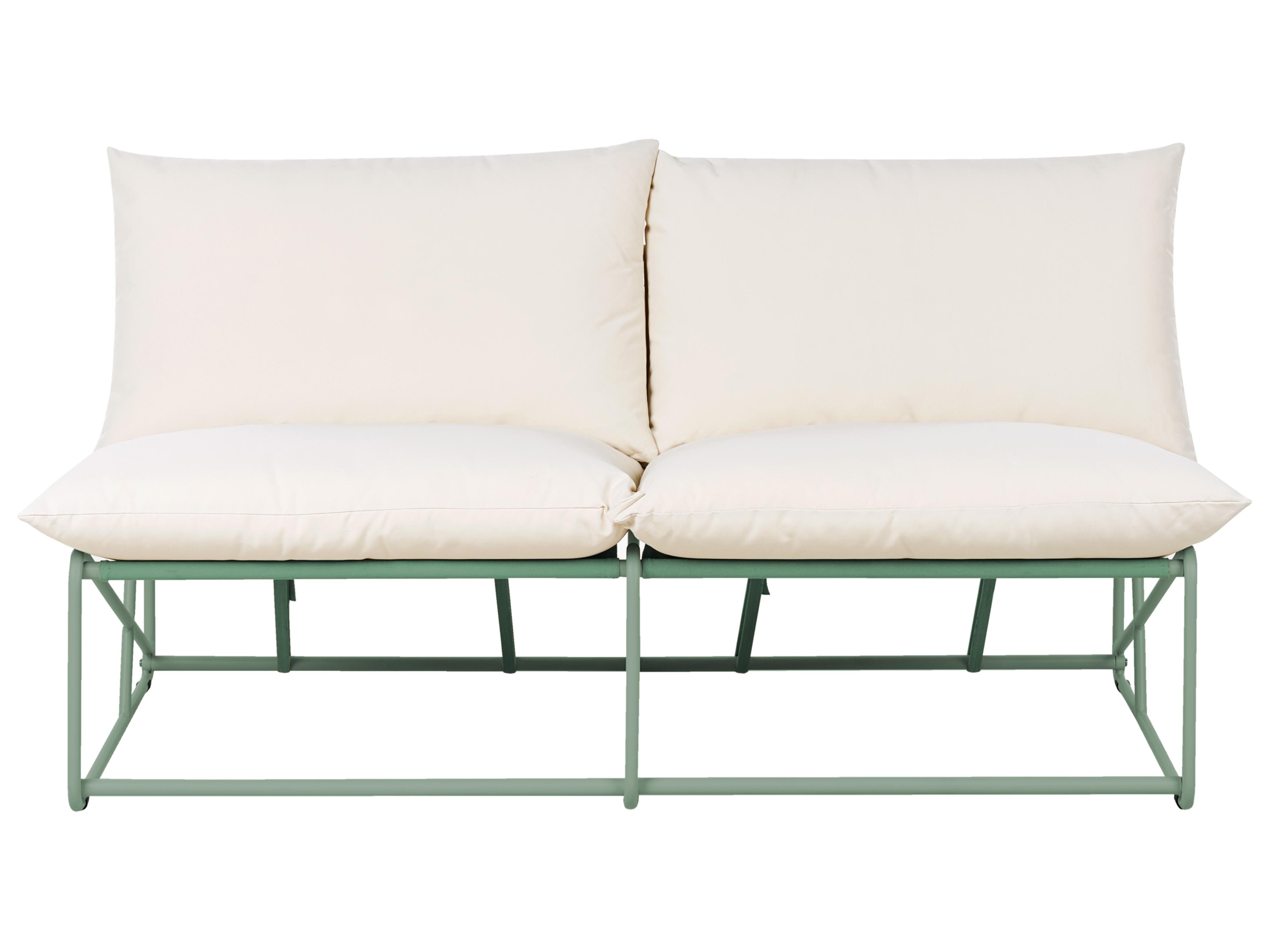 Garden Sofa 2 Seater PICO Metal Green