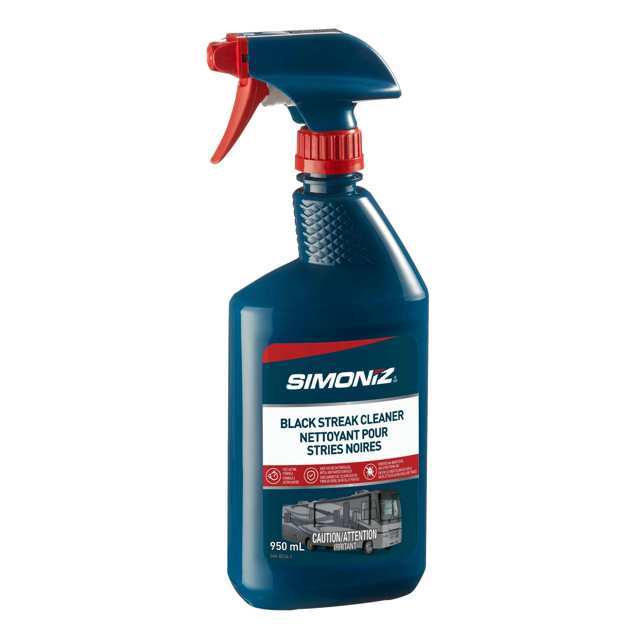 Simoniz RV Black Streak Remover/Cleaner, Spray Bottle, 950mL
