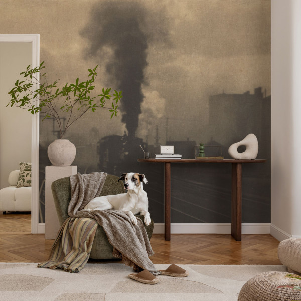 Samoprzylepna tapeta Przemysłowy pejzaż 104x70 Wallfluent
