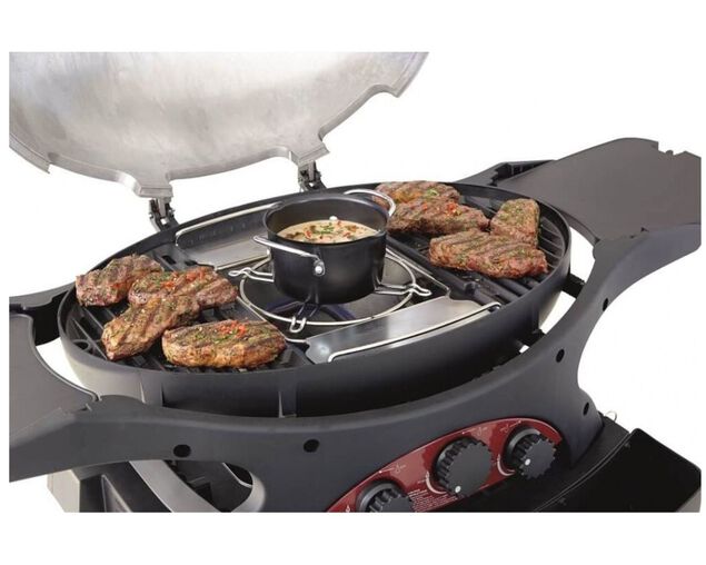 Ziggy Classic Triple Grill LPG BBQ - Gunmetal Grey