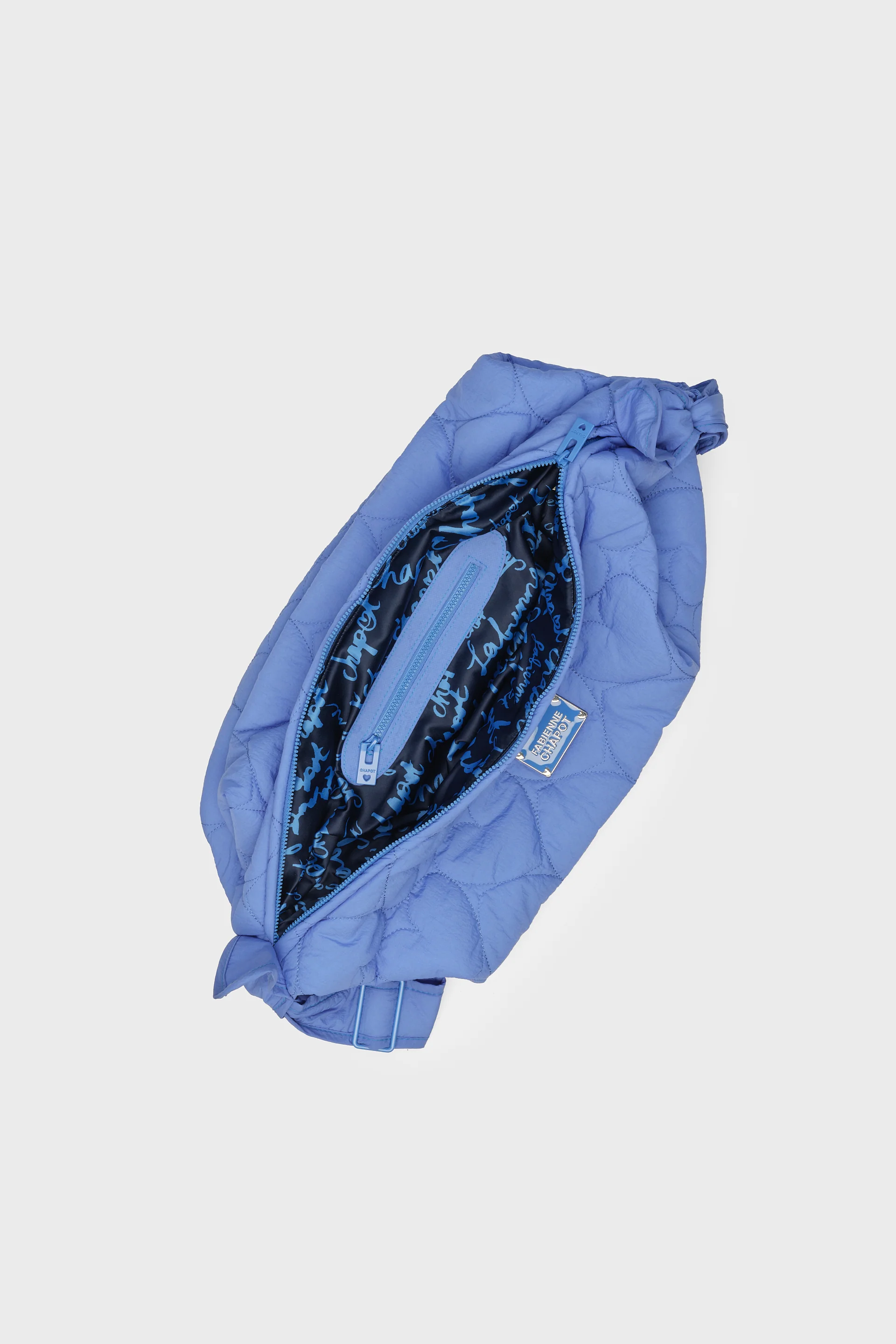 Fabio Maxi Nylon Bag | Marina Blue
