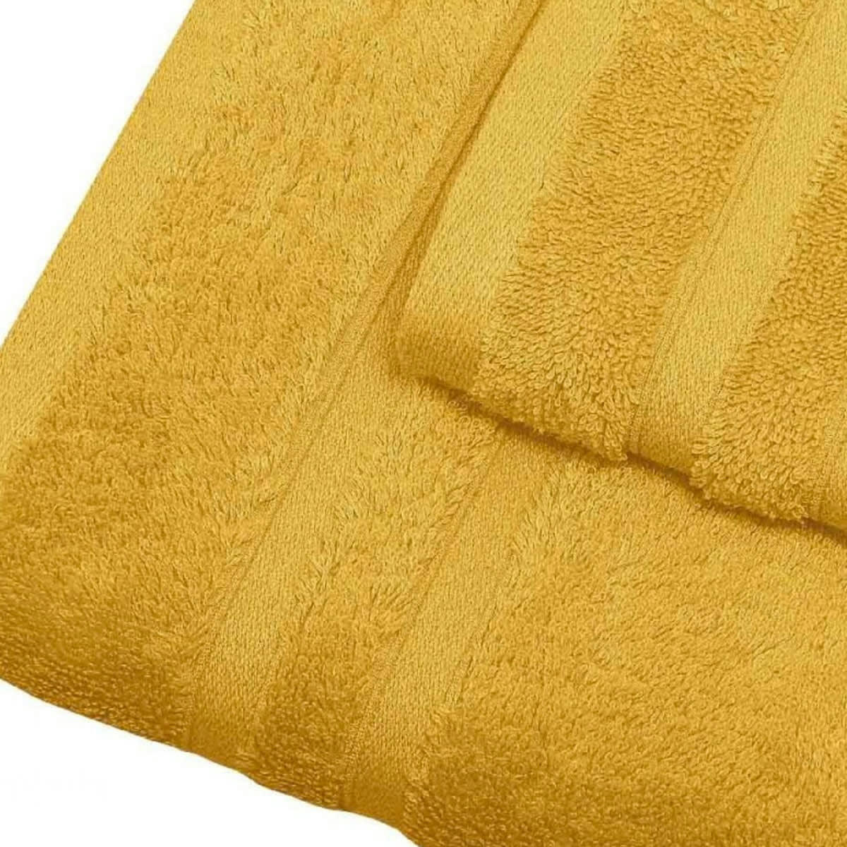 SENSILK - Drap de bain 600 gr/m²  safran 70x140 cm