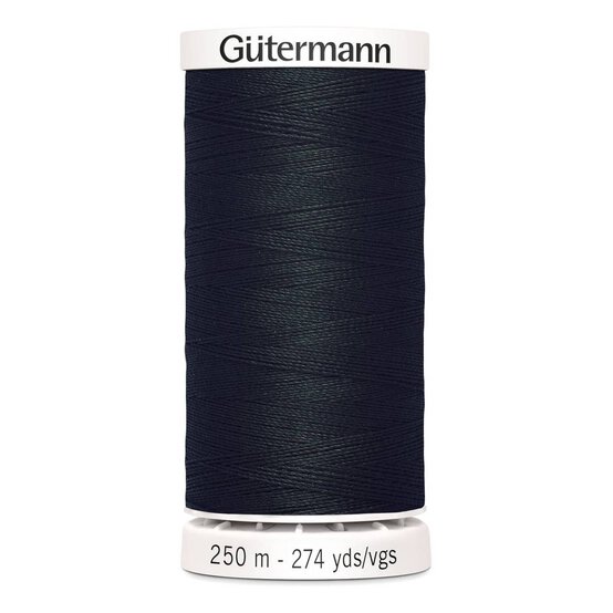 Gutermann Black Sew All Thread 250m (000)