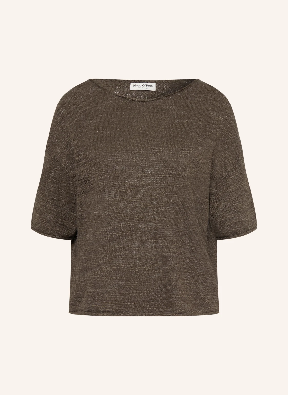 Marc O'Polo Pullover mit Leinen und 3/4-Arm