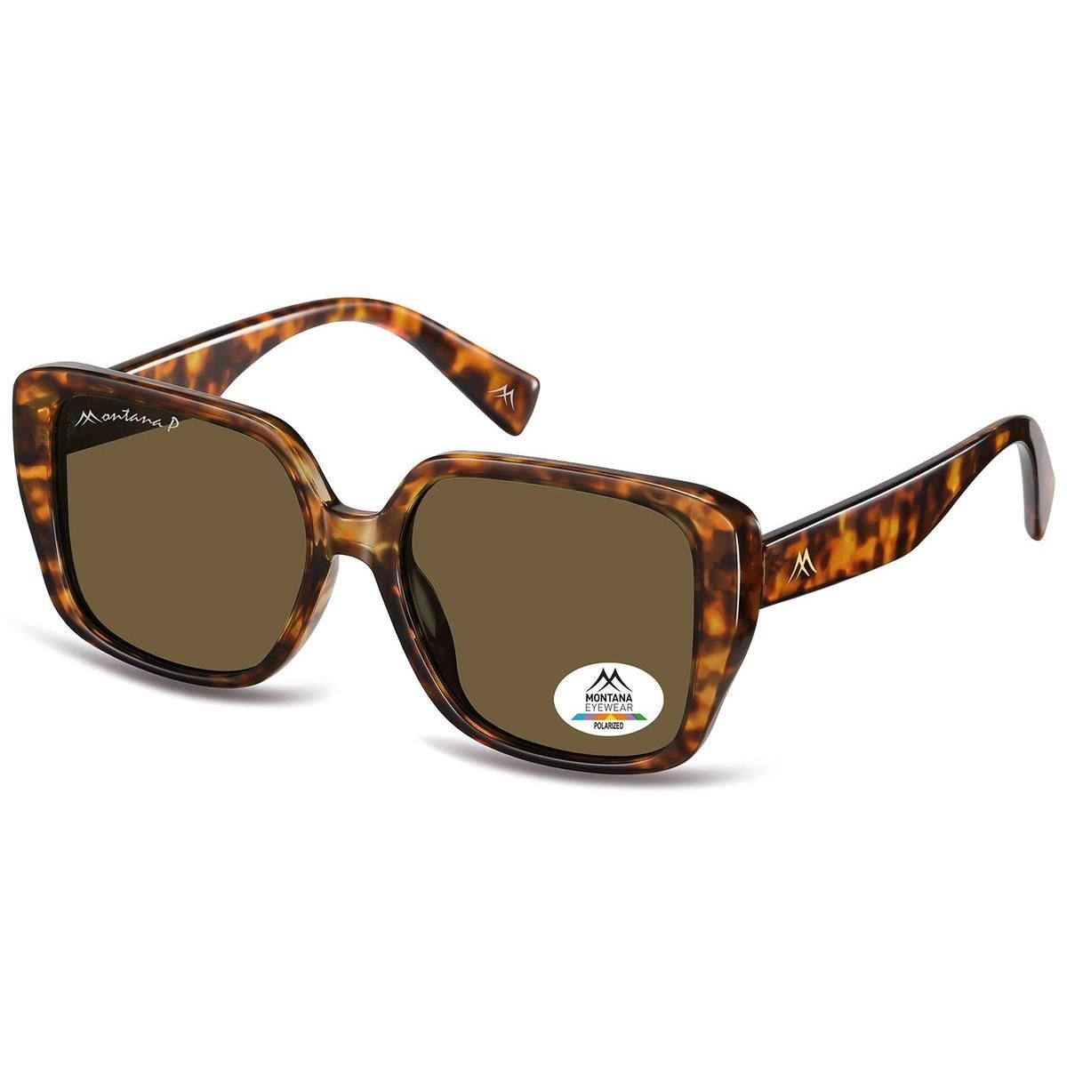 montana Square Havana Brown Polarized MP179