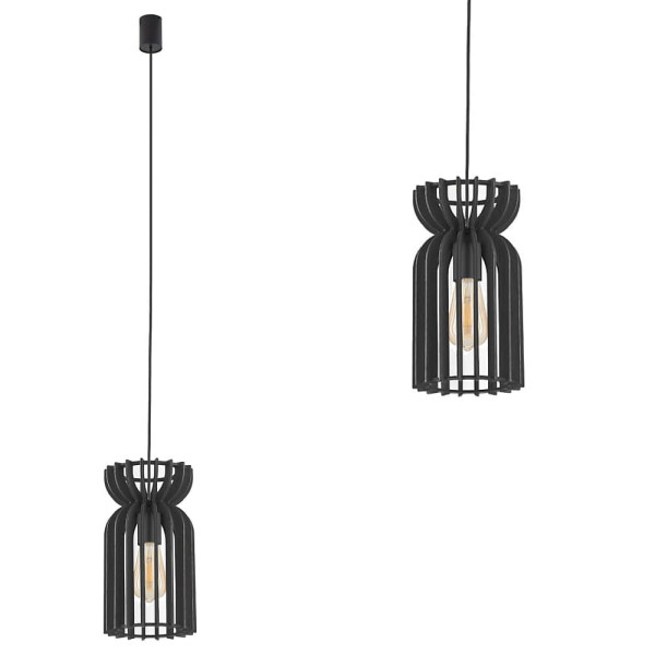 Lampa wisząca KYMI B Czarny na E27 10574 Nowodvorski