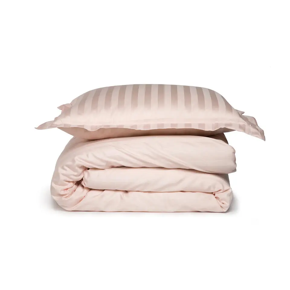 Damai dekbedovertrek katoen-satijn - 240x240/220 cm - Roze