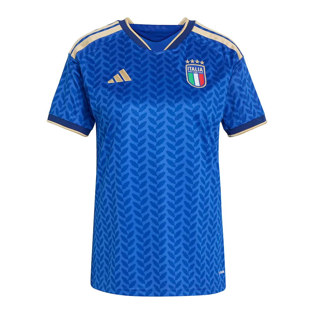 adidas Italy 26/27 Replica home Woman Short Sleeve T-Shirt
