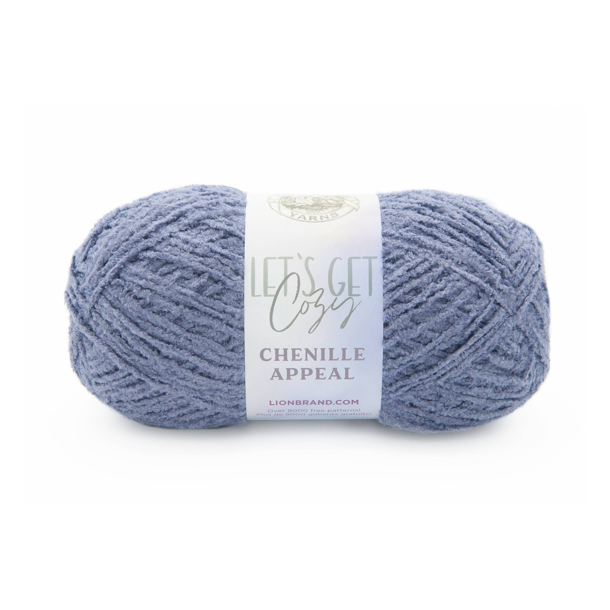 Lion Brand Blue Granite Chenille Appeal 100g