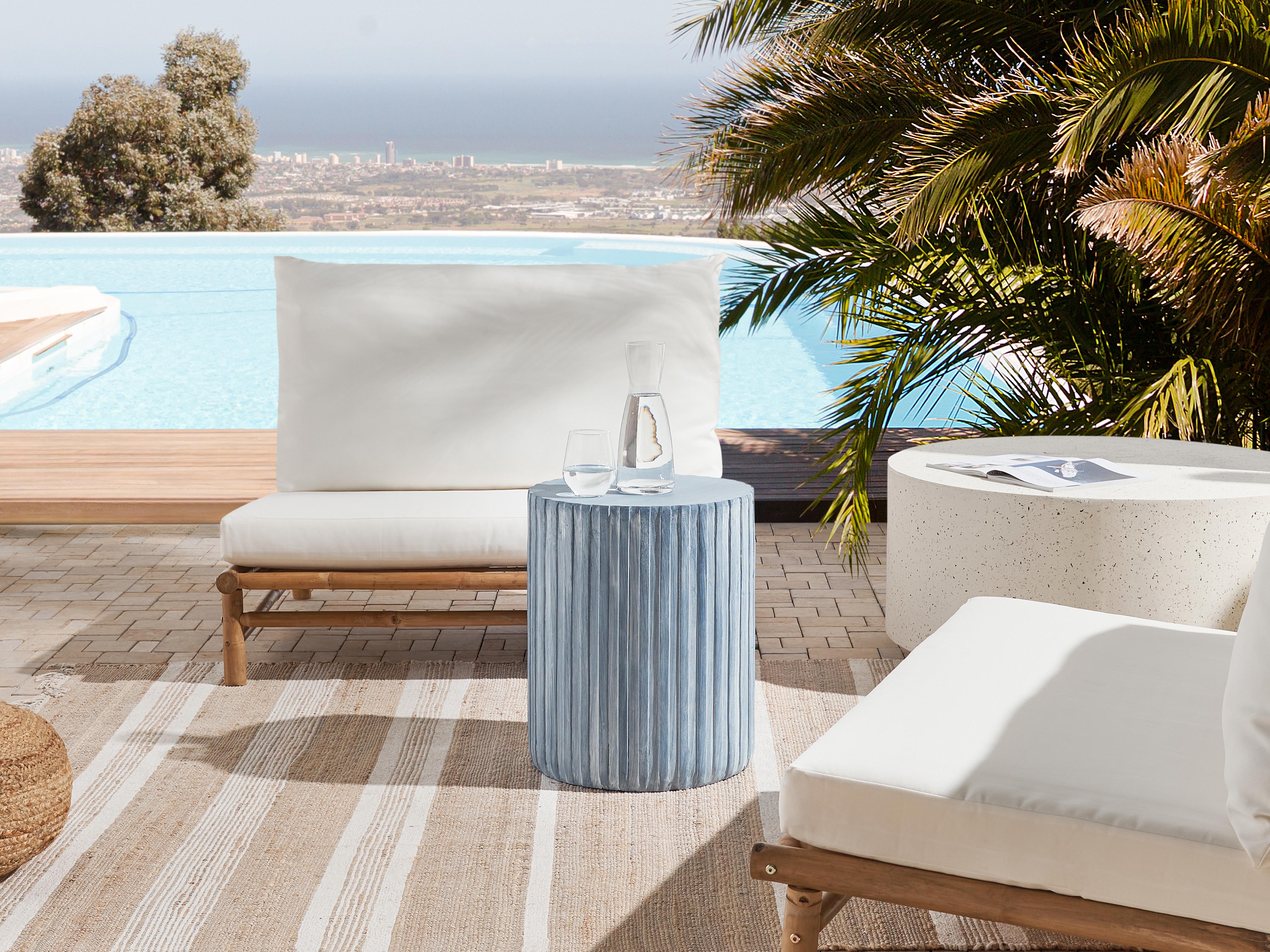 Side Table AMARO 39 cm 39 cm Grey