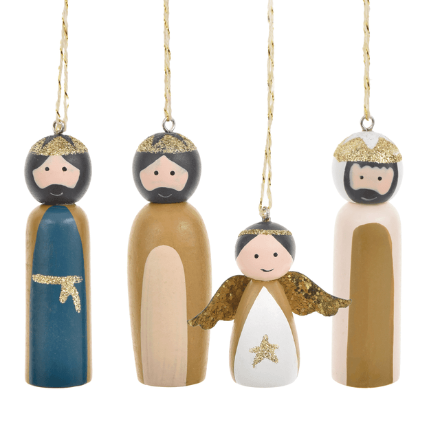 PINGENTE REIS COM 4 PEÇAS NATAL ASTRAL