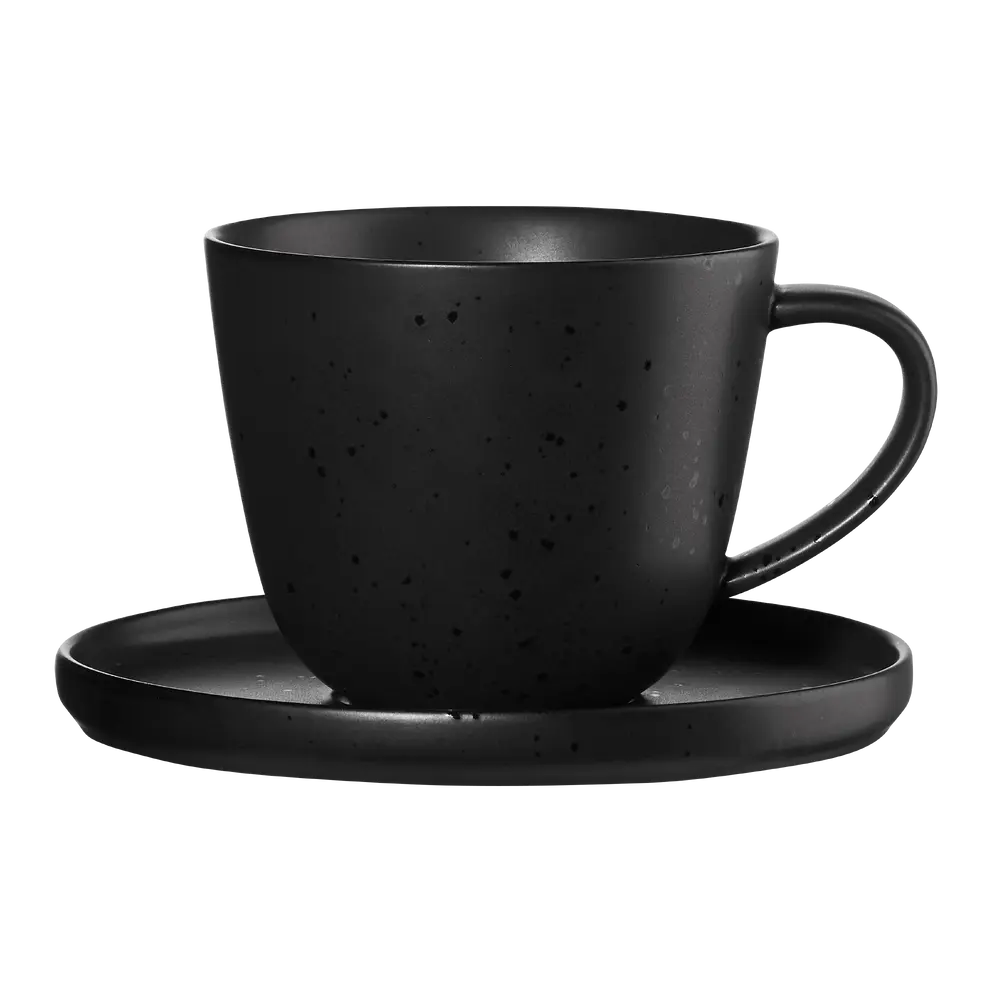 Kaffeetasse mit Untertasse Coppa Kuro