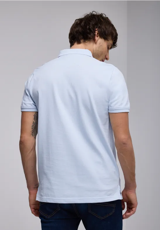 Piqué-Poloshirt mit Logo