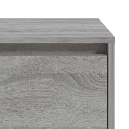 NNEVL Bedside Cabinets 2 pcs Grey Sonoma 45x34x44.5 cm Chipboard