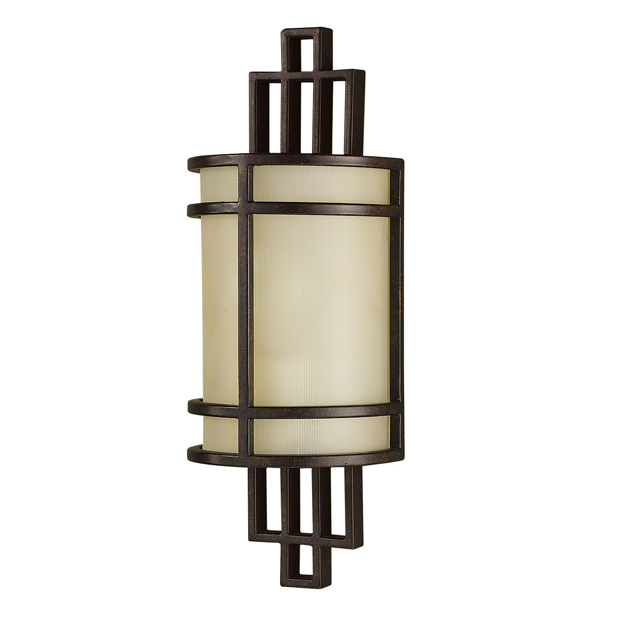 Kinkiet brązowy Fusion 1xE27x60W wym:38,7x14,3x10,2cm IP20 Feiss