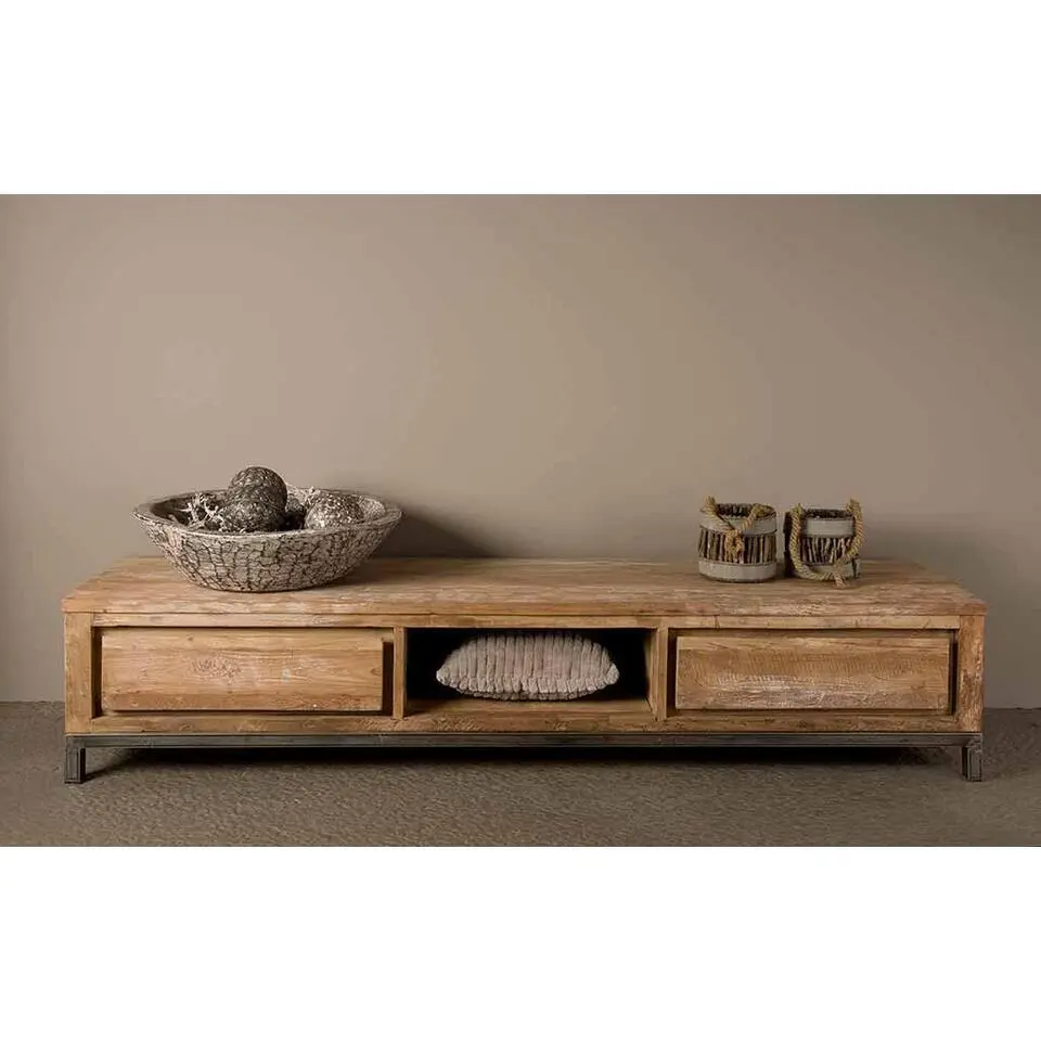 Tower Living - Venetie tv-meubel - 180 cm - bruin