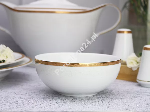 Serwis obiadowy na 12 osób (45el) Bogucice - Antonio Gold Plus 1171