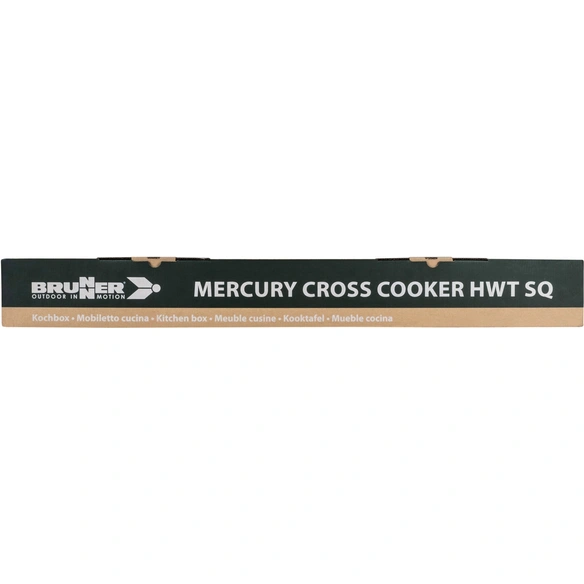 Küchenschrank »Mercury Cross«, BxHxL: 92 x 90 x 49 cm, schwarz