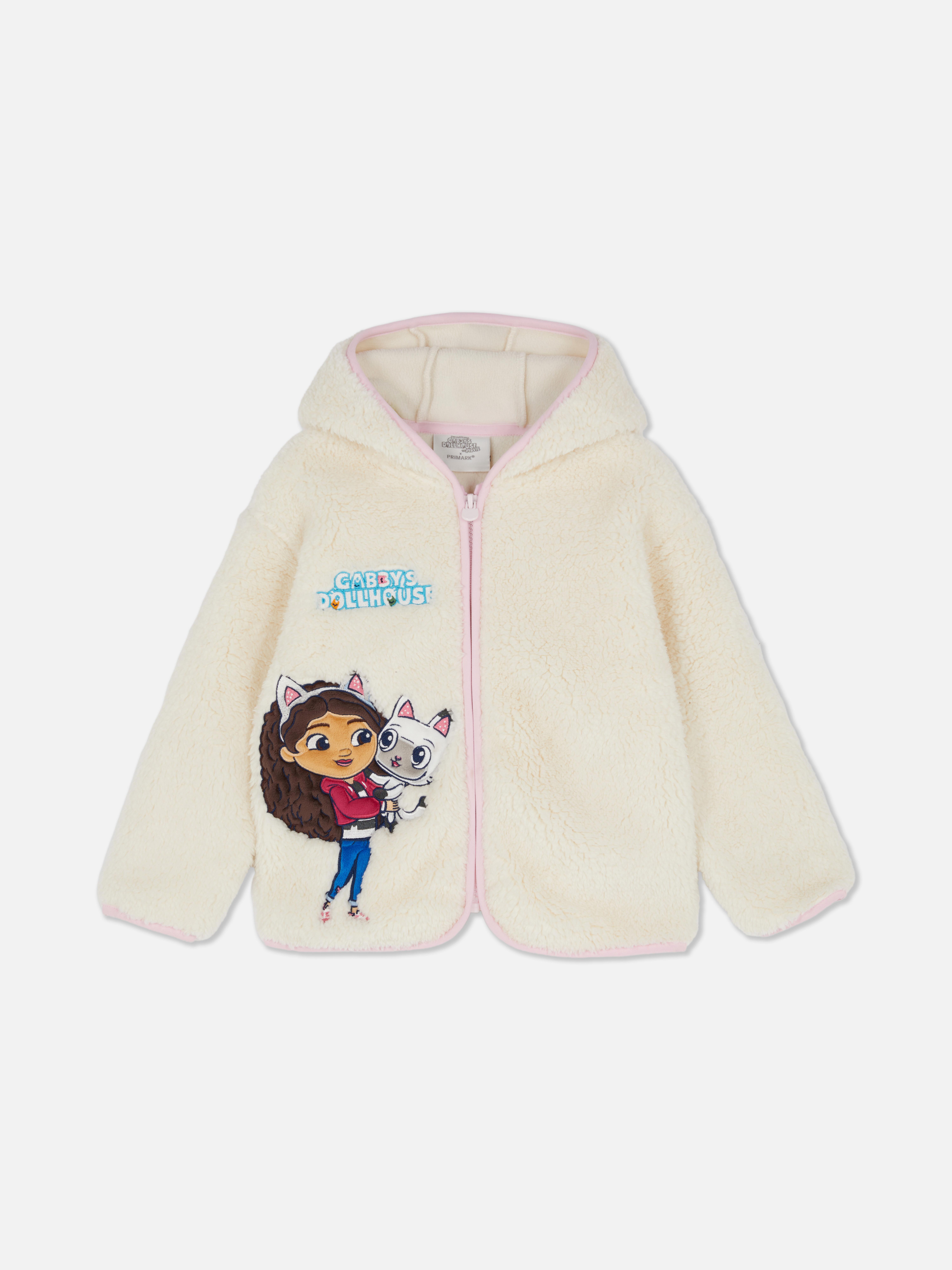 1.5-8yrs | Gabby’s Dollhouse Fleece Zip-Up Hoodie